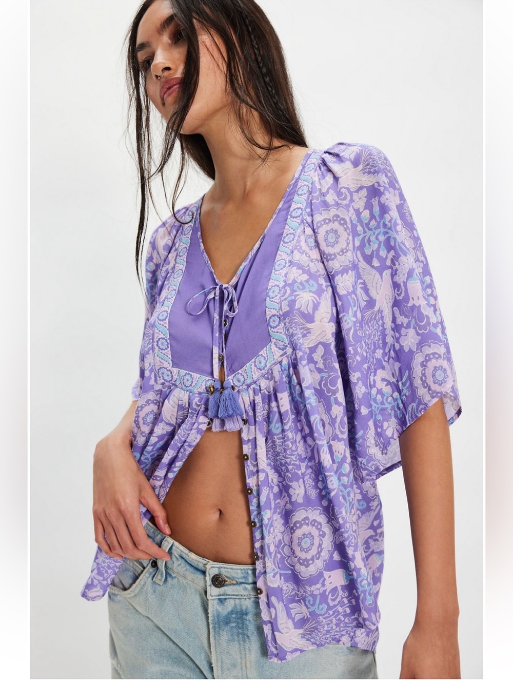 Spell x Free People Sannah Blouse